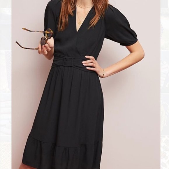 Anthropologie Dresses & Skirts - 💕Anthropologie Black Maeve Merina Dress 💕